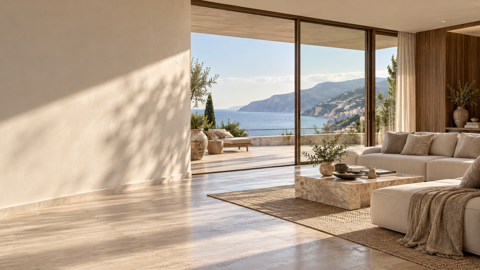 Elegante interno contemporaneo